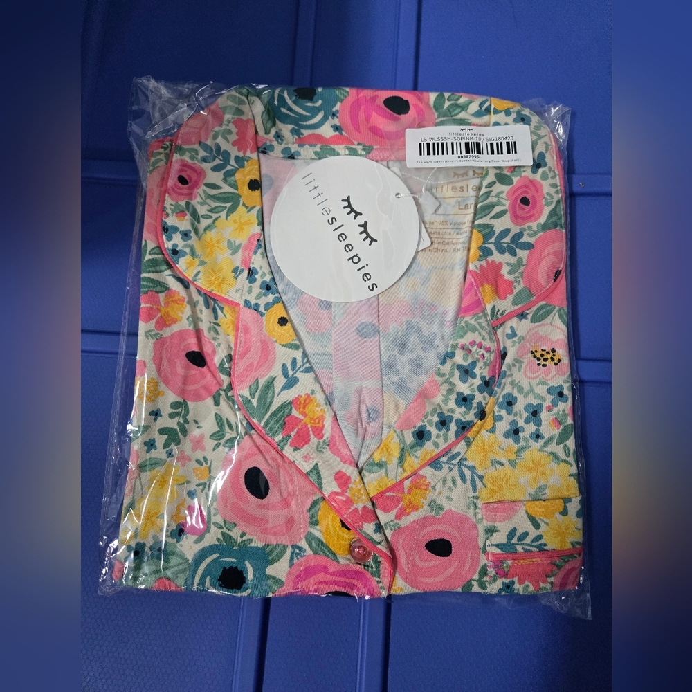 NIB Little Sleepies long sleeve night gown